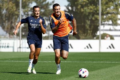 entrenamiento del real madrid