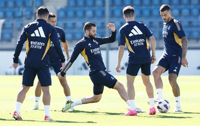 entrenamiento del real madrid