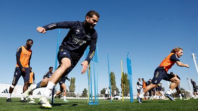 entrenamiento del real madrid