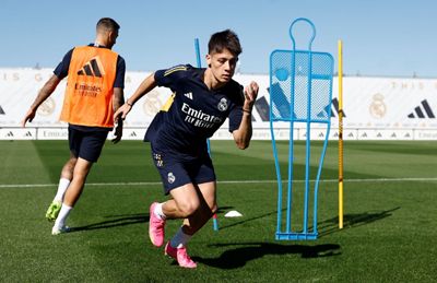 entrenamiento del real madrid