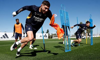 entrenamiento del real madrid