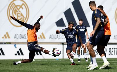 entrenamiento del real madrid