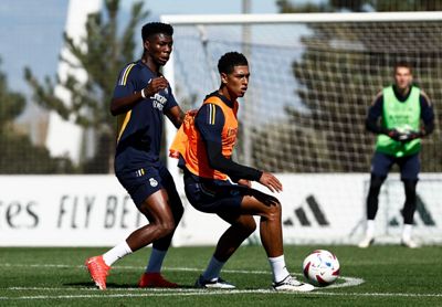 entrenamiento del real madrid