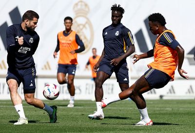 entrenamiento del real madrid
