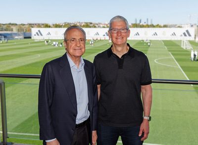 tim cook visita la ciudad real madrid