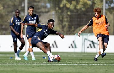 entrenamiento del real madrid