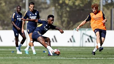 El Real Madrid prepara el partido ante Las Palmas