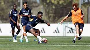 El Real Madrid prepara el partido ante Las Palmas