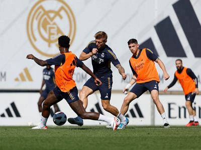 entrenamiento del real madrid