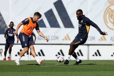 entrenamiento del real madrid