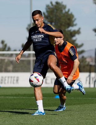 entrenamiento del real madrid