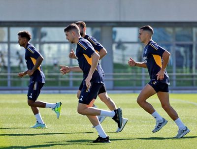 entrenamiento del real madrid