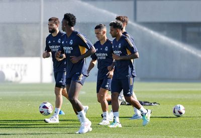 entrenamiento del real madrid