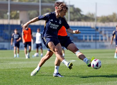 entrenamiento del real madrid