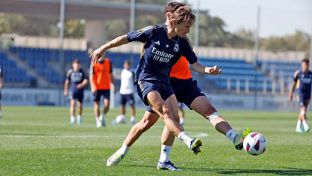 El equipo prepara el partido contra el Girona