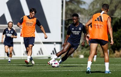 entrenamiento del real madrid