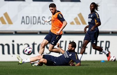 entrenamiento del real madrid