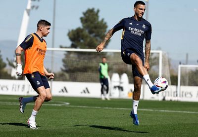 entrenamiento del real madrid