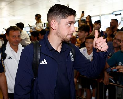 llegada del real madrid a gerona