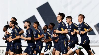 entrenamiento del real madrid