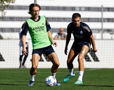 entrenamiento del real madrid