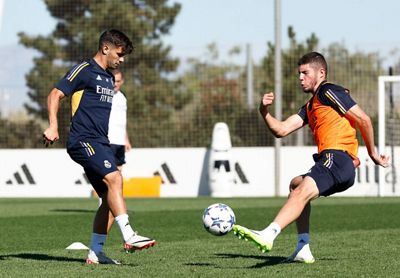 entrenamiento del real madrid