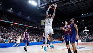 86-79: El Madrid gana el Clásico de Liga