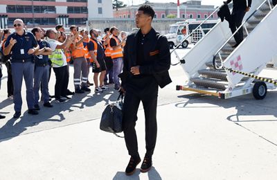 viaje del real madrid a nápoles
