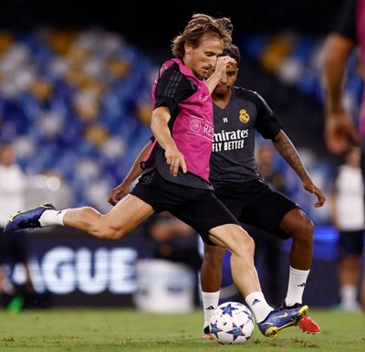 entrenamiento del real madrid