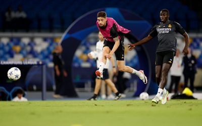 entrenamiento del real madrid