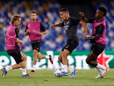 entrenamiento del real madrid