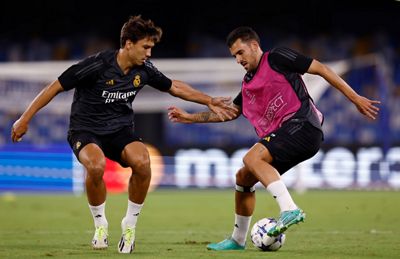 entrenamiento del real madrid