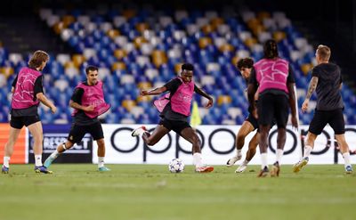 entrenamiento del real madrid