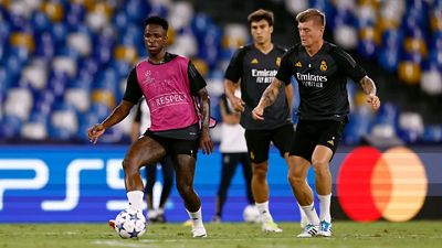 The team train at the Diego Armando Maradona Stadium