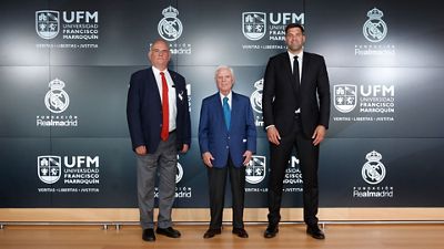 UFM becomes first promoter of the Real Madrid Foundation's ONE DAY training programme for companies