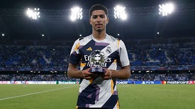 Bellingham, MVP do Nápoles-Real Madrid