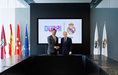 el real madrid y visit dubai anuncian un acuerdo de patrocinio global