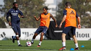 El equipo prepara el partido contra Osasuna