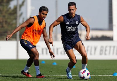 entrenamiento del real madrid
