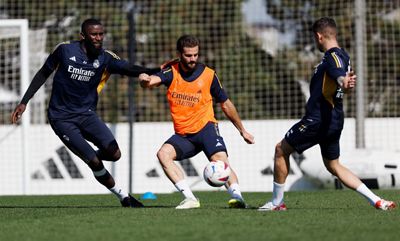 entrenamiento del real madrid