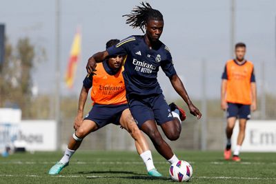 entrenamiento del real madrid