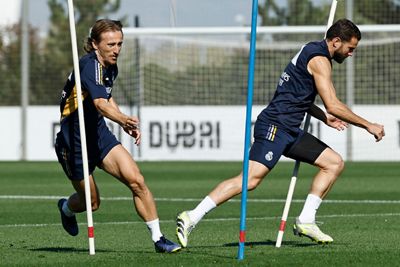 entrenamiento del real madrid