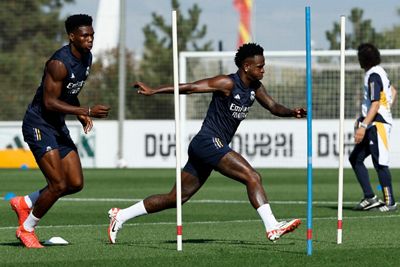 entrenamiento del real madrid
