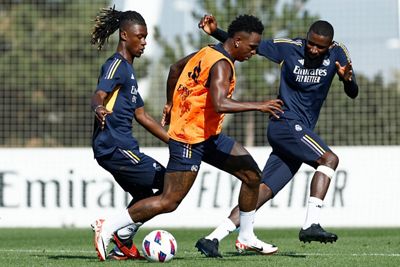 entrenamiento del real madrid