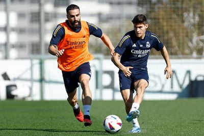 entrenamiento del real madrid