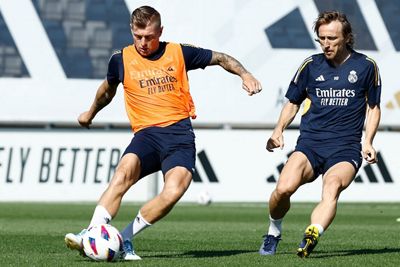 entrenamiento del real madrid