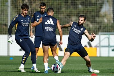 entrenamiento del real madrid