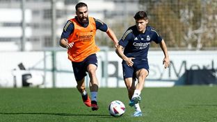 Último entrenamiento antes de recibir a Osasuna