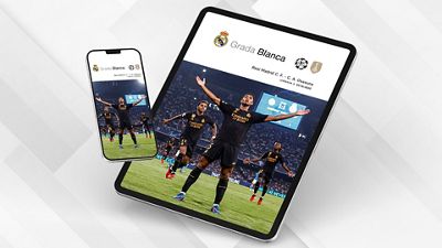 El 'Grada Blanca' del Real Madrid-Osasuna