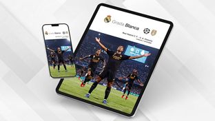 El 'Grada Blanca' del Real Madrid-Osasuna